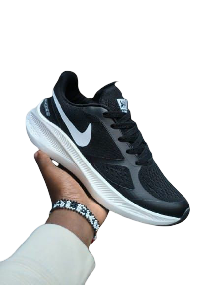 Men's Running Shoes – Breathable Mesh Athletic Sneakers with Cushioned Sole, Lightweight Sports Footwear for Jogging Gym Walking, Air-Cooled Comfort Lace-Up Trainers