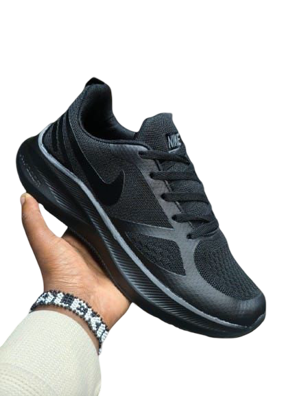 Men's Running Shoes – Breathable Mesh Athletic Sneakers with Cushioned Sole, Lightweight Sports Footwear for Jogging Gym Walking, Air-Cooled Comfort Lace-Up Trainers