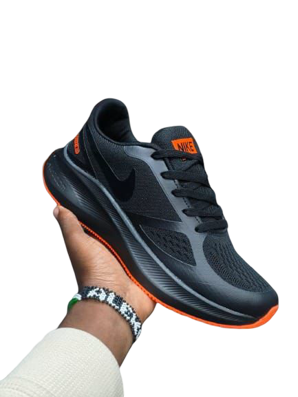Men's Running Shoes – Breathable Mesh Athletic Sneakers with Cushioned Sole, Lightweight Sports Footwear for Jogging Gym Walking, Air-Cooled Comfort Lace-Up Trainers