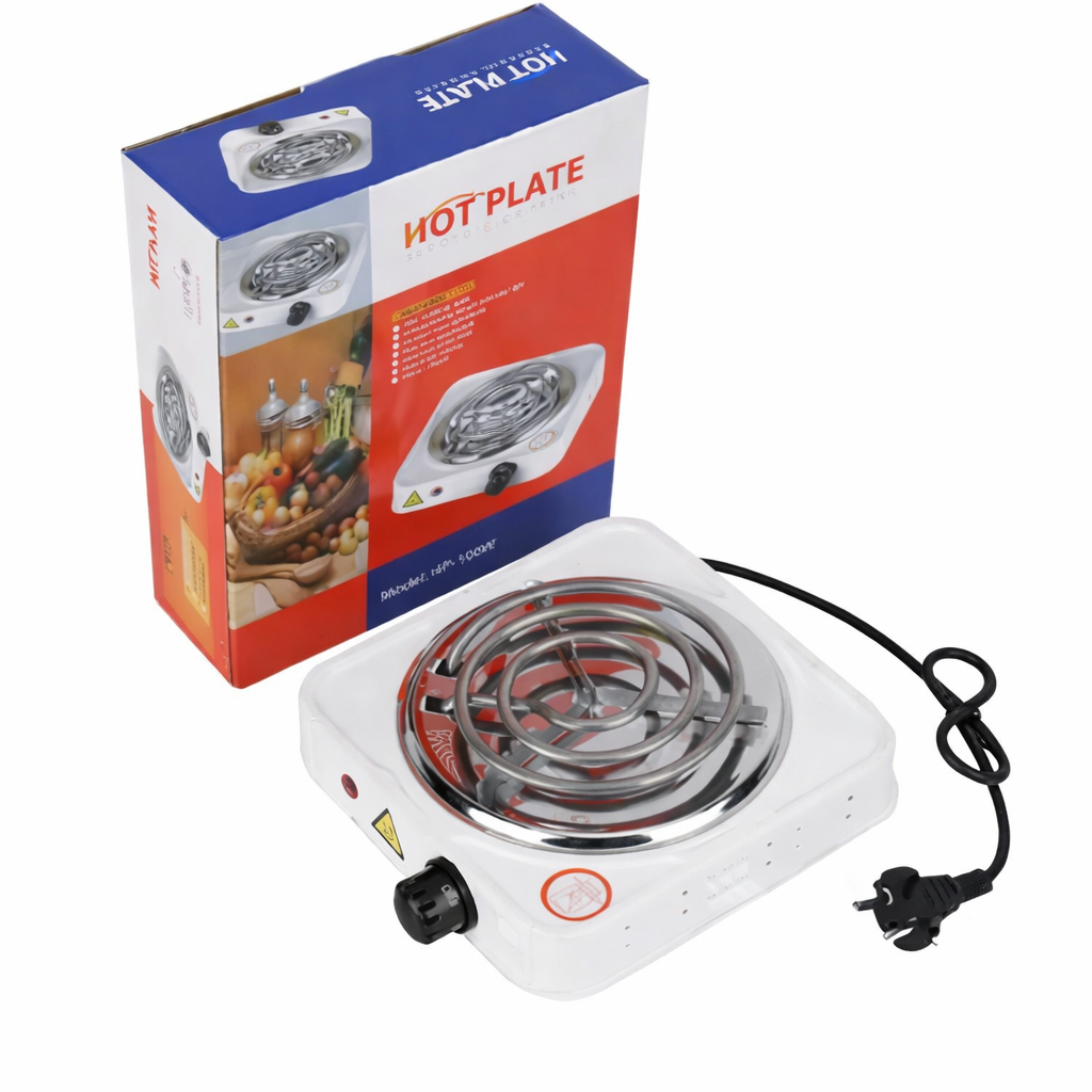 Portable  Single or Double  coil / Hot Plate Electric Cooking Stove 2000 W Dual Burner with Adjustable Thermostats, Compact Countertop Burner for Home, Dorm, Camping