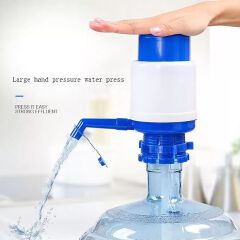 Manual Hand Press Water Bottle Dispenser Pump – Universal Fit for 5-Gallon / 20-Liter Water Bottles, Portable Drinking Water Pump, No Electricity Required