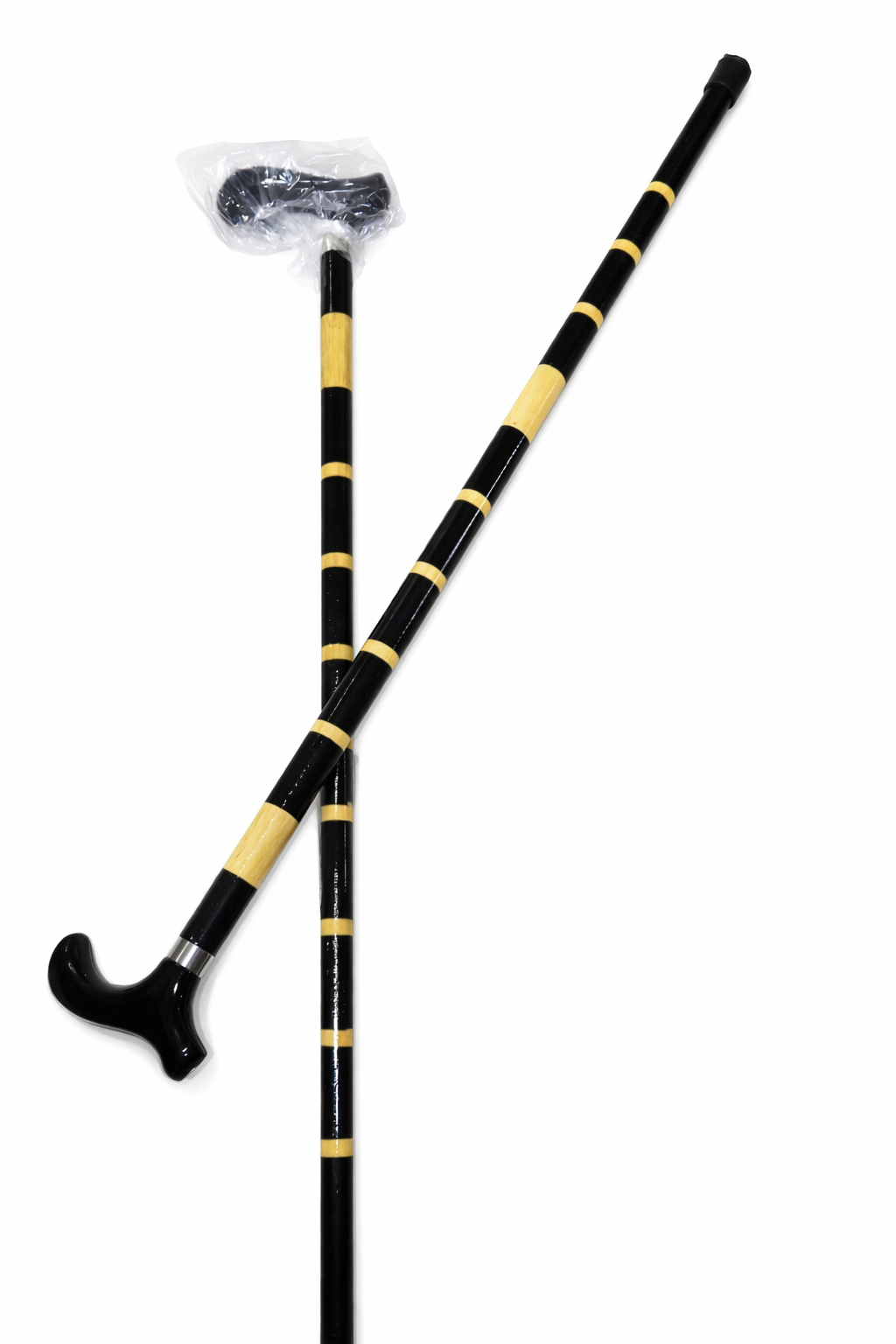 Premium Curved Walking Stick – Lightweight Anti-Slip Support Cane for Elderly, Seniors, and Mobility Assistance (Durable Metal Shaft, Ergonomic Handle, Rubber Tip Grip)