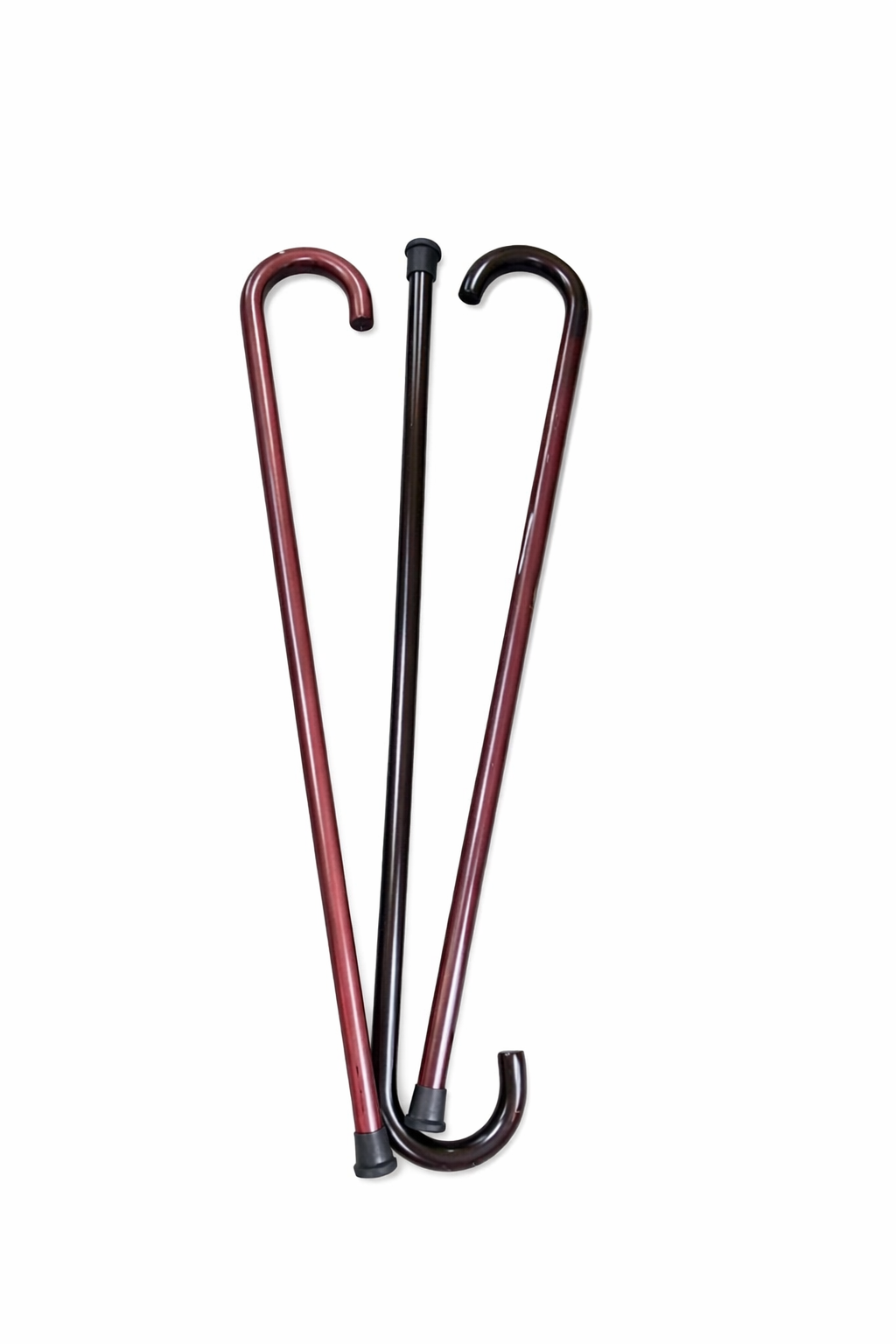 Premium Curved Walking Stick – Lightweight Anti-Slip Support Cane for Elderly, Seniors, and Mobility Assistance (Durable Metal Shaft, Ergonomic Handle, Rubber Tip Grip)