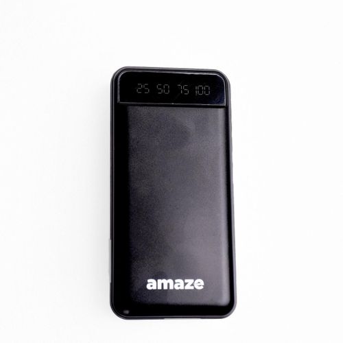 Amaze Fast Charging Portable Power bank 20000mAh Battery Pack - Provides Multiple Charges Smartphones, Tablets, & other devices