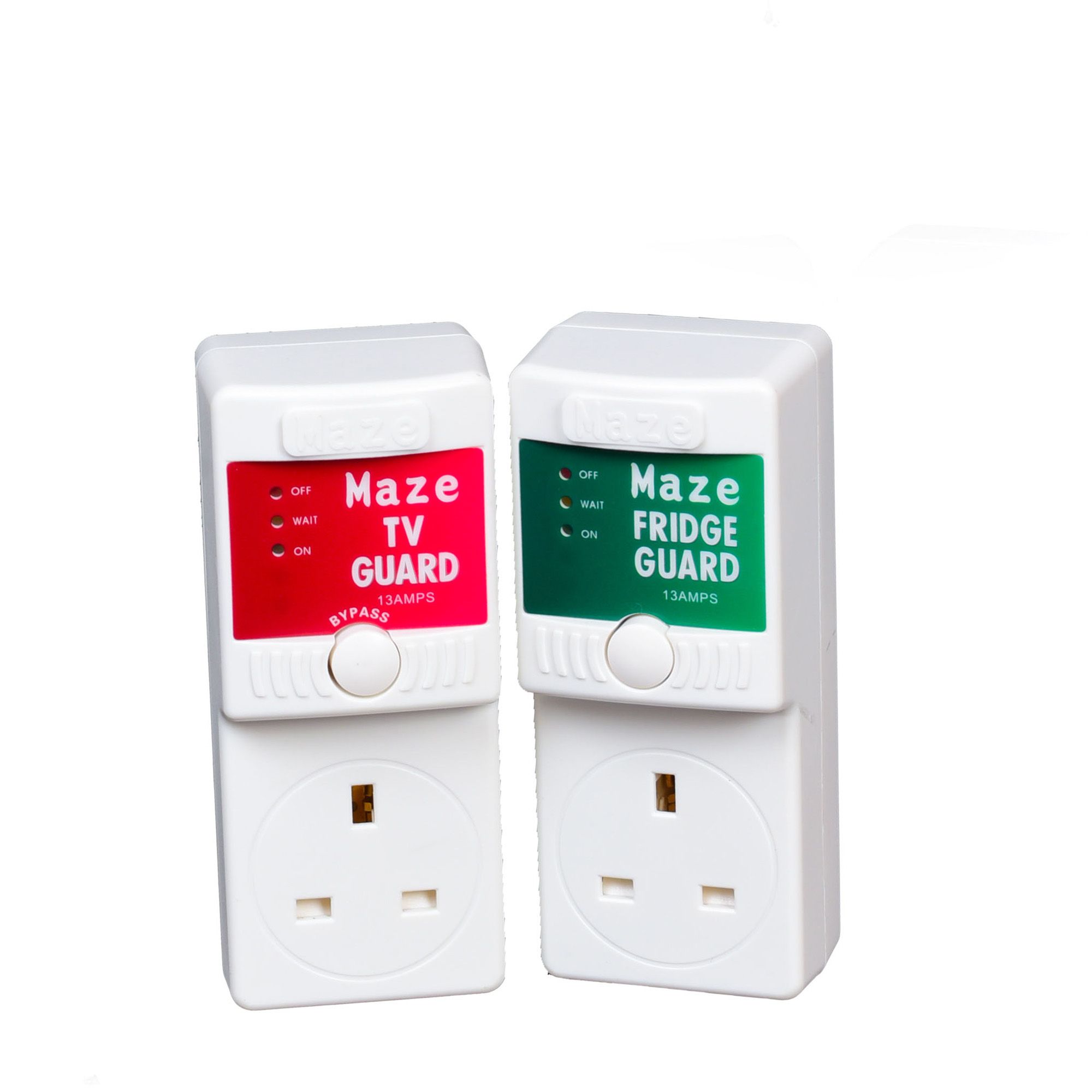 Fridge Guard Surge Protector 13A  - Low Voltage Protection, Spike/Surge Protection, High Voltage Disconnect 230VAC