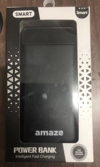 Amaze Fast Charging Portable Power bank 20000mAh Battery Pack - Provides Multiple Charges Smartphones, Tablets, & other devices