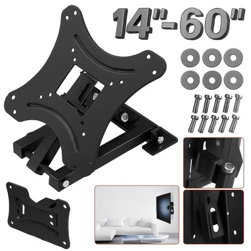 14'' , 32'', 43'', 50'', 55'' inches, 60'' Rotating and Tilt TV Wall Mount Bracket – Full Motion & Swivel, VESA Compatible, Heavy-Duty Articulating Arm