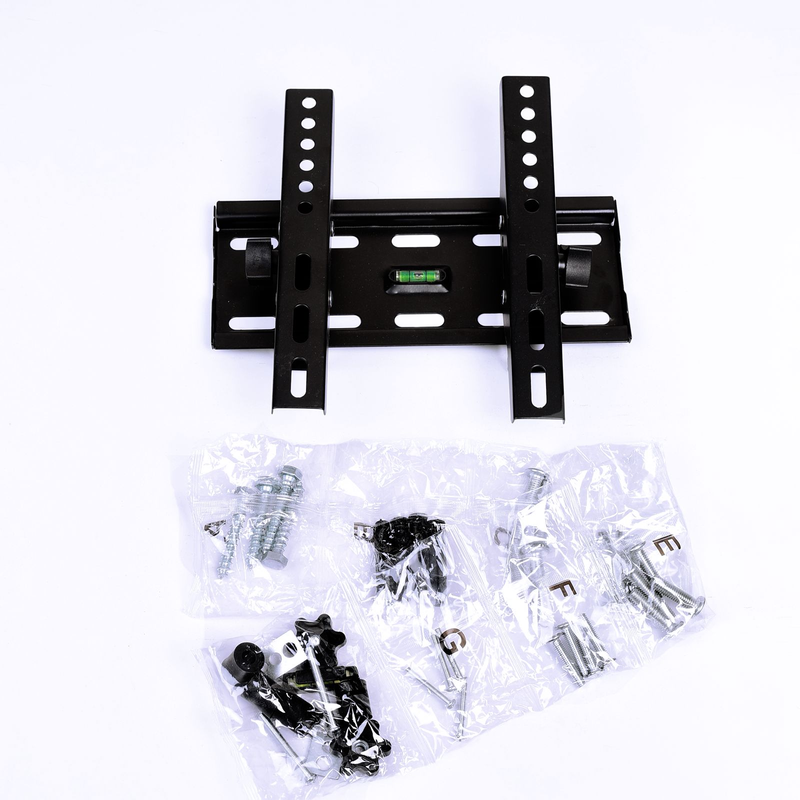 Skilltech Tilting TV Wall Mount Bracket for 15''–43'' Screens – Universal VESA Compatible, Low Profile