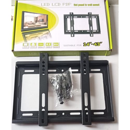 V STAR 14 22 24 32 39 40 43 Inch TV Wall Mounting Bracket - Fixed Design, Low-Profile Mounting, Easy Installation, Space-Saving