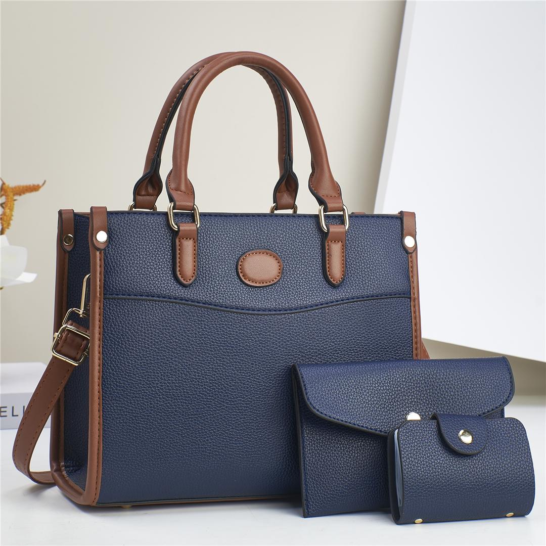 New arrival⚡ High quality  PU leather 3 in 1 women's/ladies 🔥 fashion🔥🔥 handbag