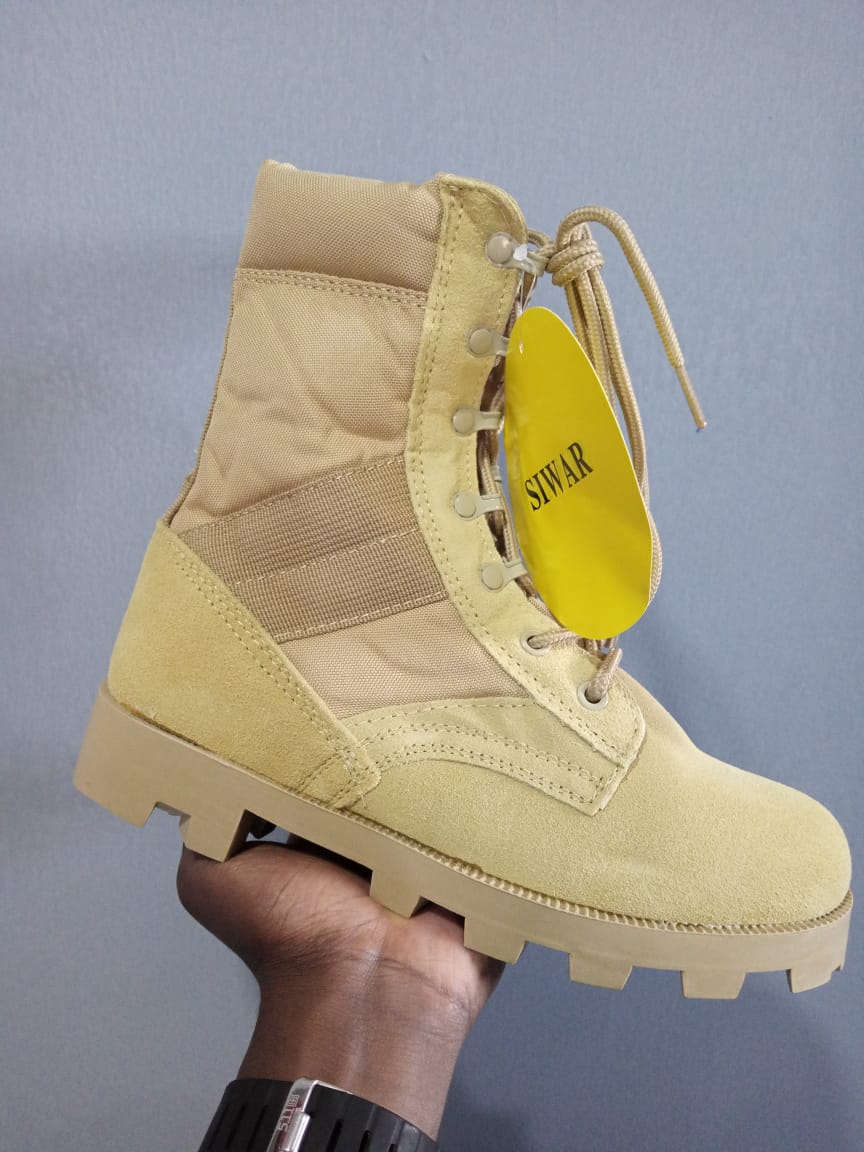 Siwar military combat leather military boots