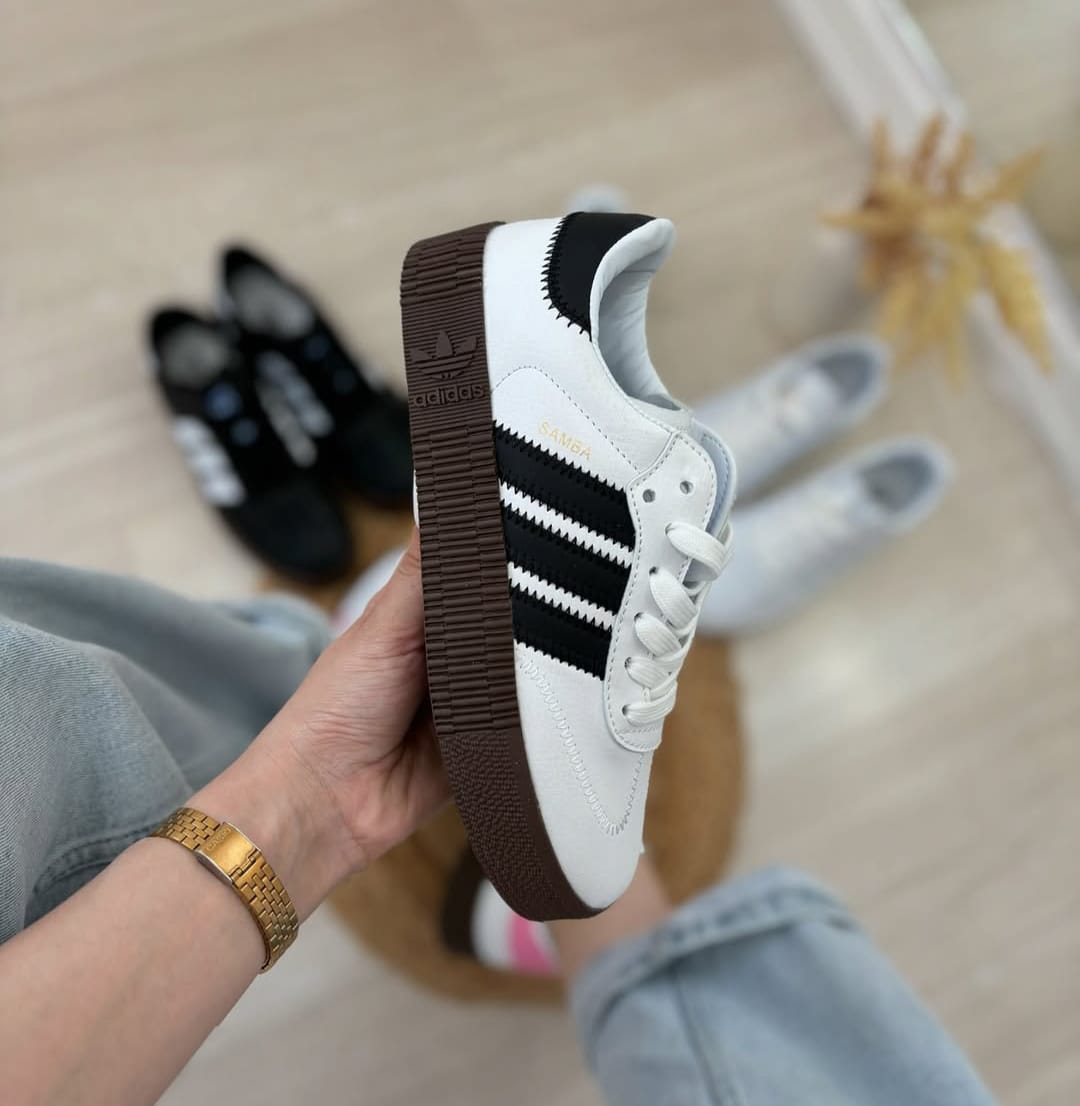 Original/latest/Design DOUBLE SOLE⭐SAMBA✨ high quality leather sneakers high quality fashion breathable latest Fashioned classic breatherble marketed unisex DOUBLE SOLE samba❤️‍🔥 sneakers