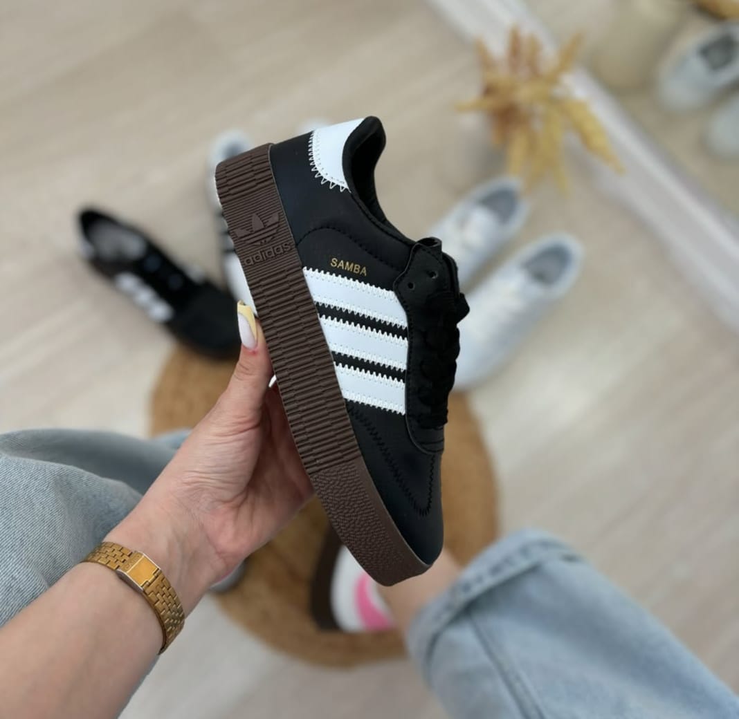Original/latest/Design DOUBLE SOLE⭐SAMBA✨ high quality leather sneakers high quality fashion breathable latest Fashioned classic breatherble marketed unisex DOUBLE SOLE samba❤️‍🔥 sneakers