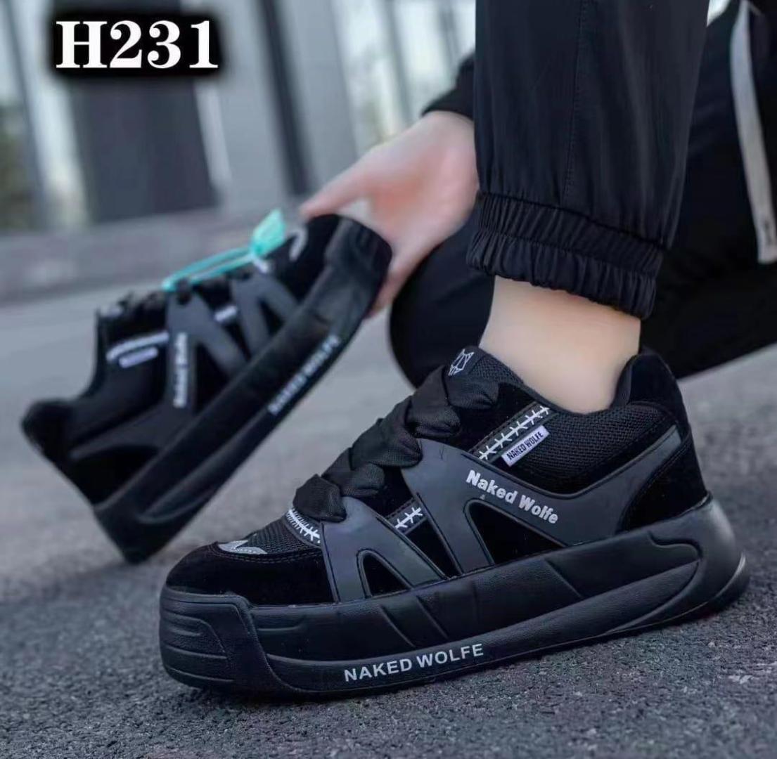 Offer‼️❣️ Offer⚡HIGH QUALITY ⚡ latest fashion NAKED WOLF  Unisex sneakers original fashion men & women shoes ❤️‍🔥🔥
