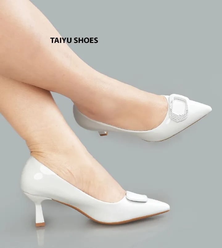 TAIYU HEEL❤️‍🔥OFFER CLASSIC women Heel shoes 🔥high quality women sharp heel shoes ❤️‍🔥very cute looking 😍multifunctional official shoes ALL Weather wearing ladies/women leather shoes, the best❤️