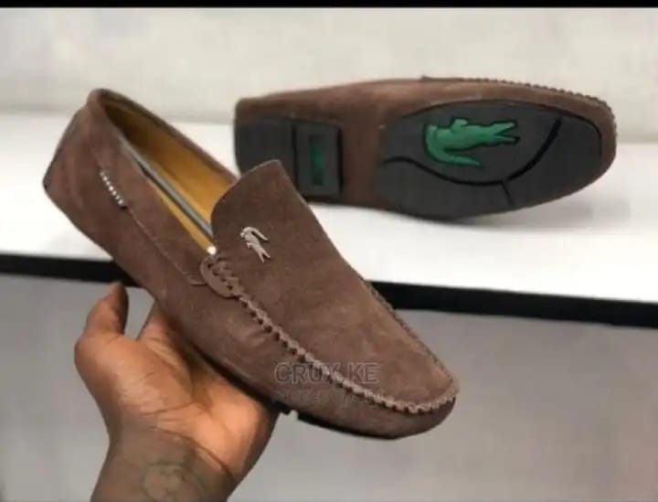 LOAFERS SUEDE ⚡.High quality official flat leather loafer all weather wearing classic 🔥MENS LACOSTE⚡ loafers easy to clean and also wash and wear shoes,, very cute😘