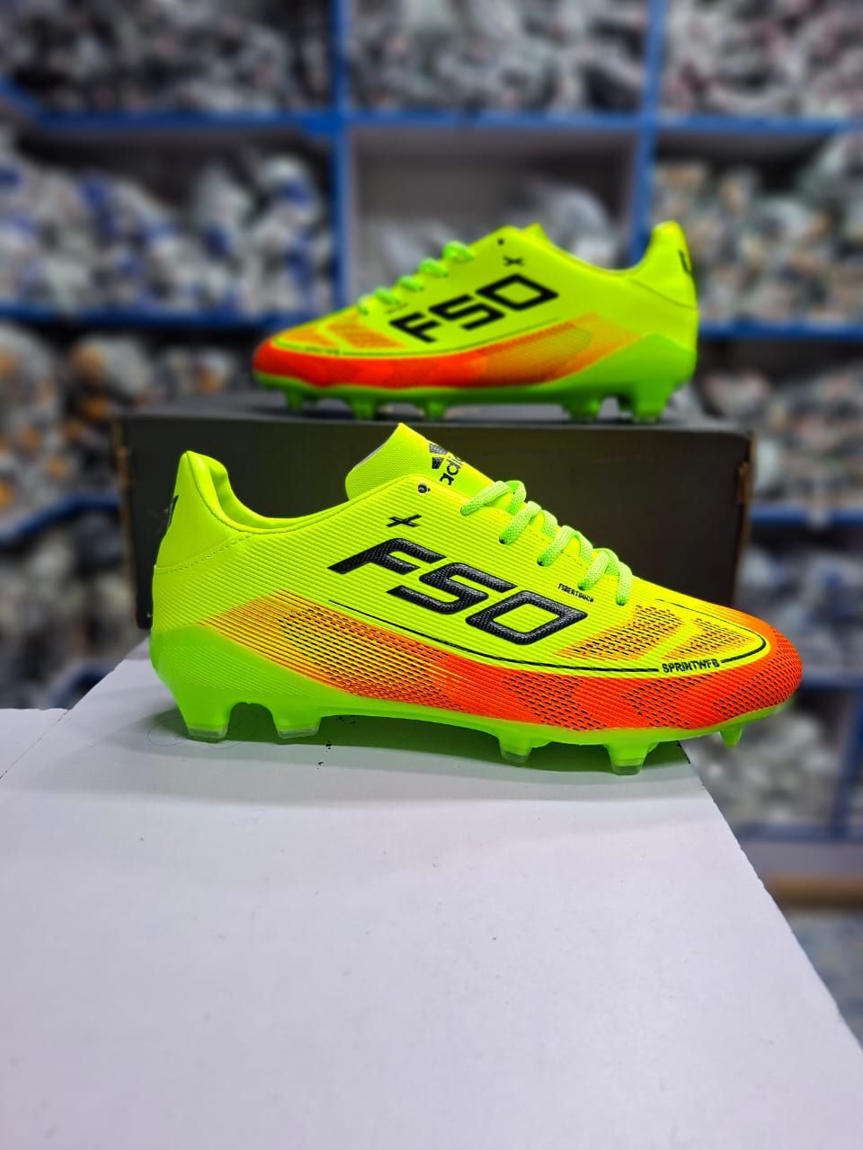 Original F50 SOCCER Football⚽⚡ Soccer/ Football Boots 💥 High quality boots 🔥🔥🔥 High Quality Original F50 Football Soccer boots🔥🔥🔥🔥🔥 A very good Quality and very comfortable