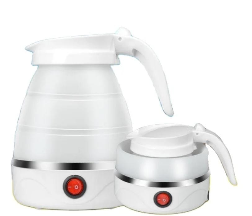 Foldable 0.8L Electric Travel Kettle Boil Anywhere, Anytime! Say goodbye to bulky kettles! This mini foldable electric kettle is your perfect travel companion compact, lightweight, and super efficient