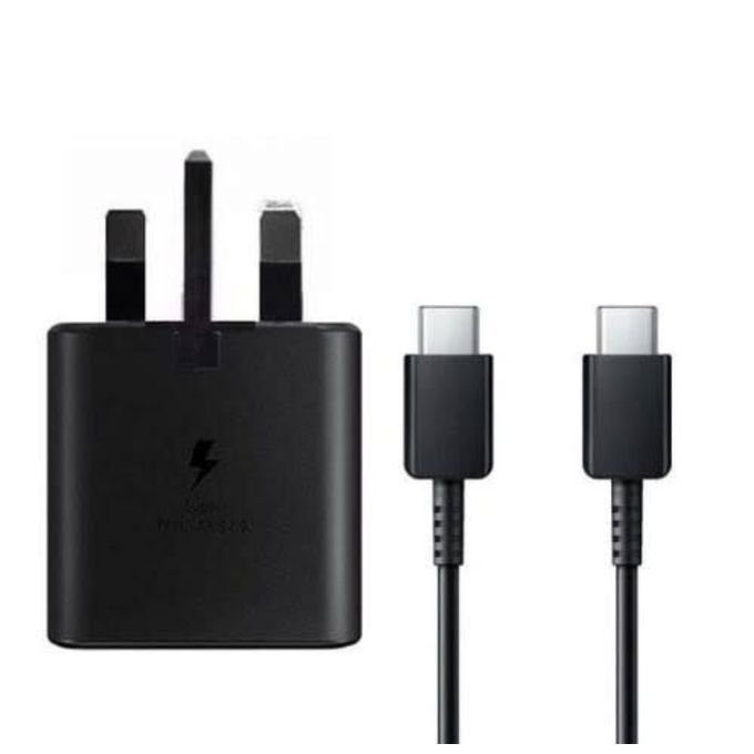 Samsung Fast Charger 25W With Type C To Type C Cable