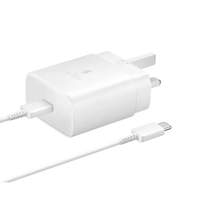 Samsung Fast Charger 25W With Type C To Type C Cable