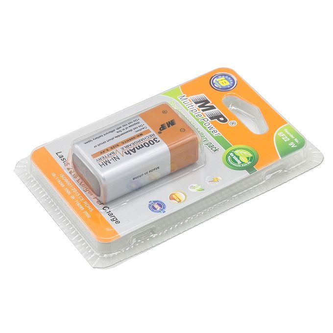 MP Multiple Power 9V Rechargeable Microphone Battery