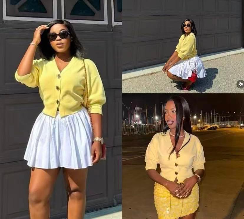 Ladies Button Sweaters