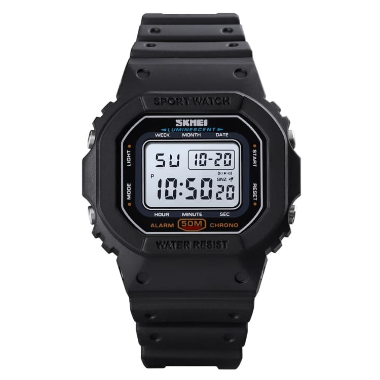 1608 Digital watch with Alarm/waterproof and 1 year battery