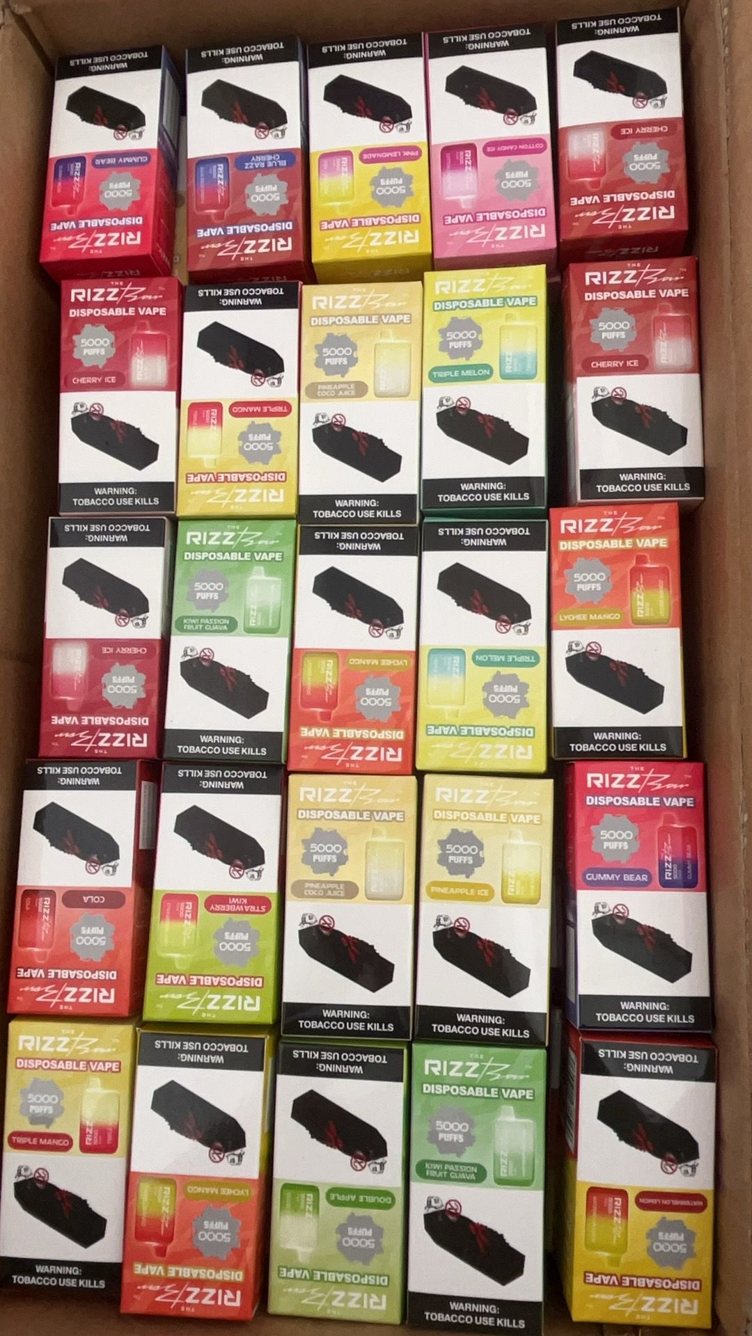5000 Puff  Vpae Electronic Cigarette Vape Fashion Smoking E-Cigarette recharge fashion good quality vape random flavours，Buy 3 get one 1500 puff for free