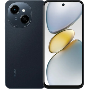 New Arrival TECNO POP 9 128GB + 6(3+3)GB 4.5G Fast Network 6.6" 120Hz Dual Speakers IP54 Waterproof 13MP 5000mAh Type-C Android 14 Dual SIM Smart Phones Side Fingerprint phone