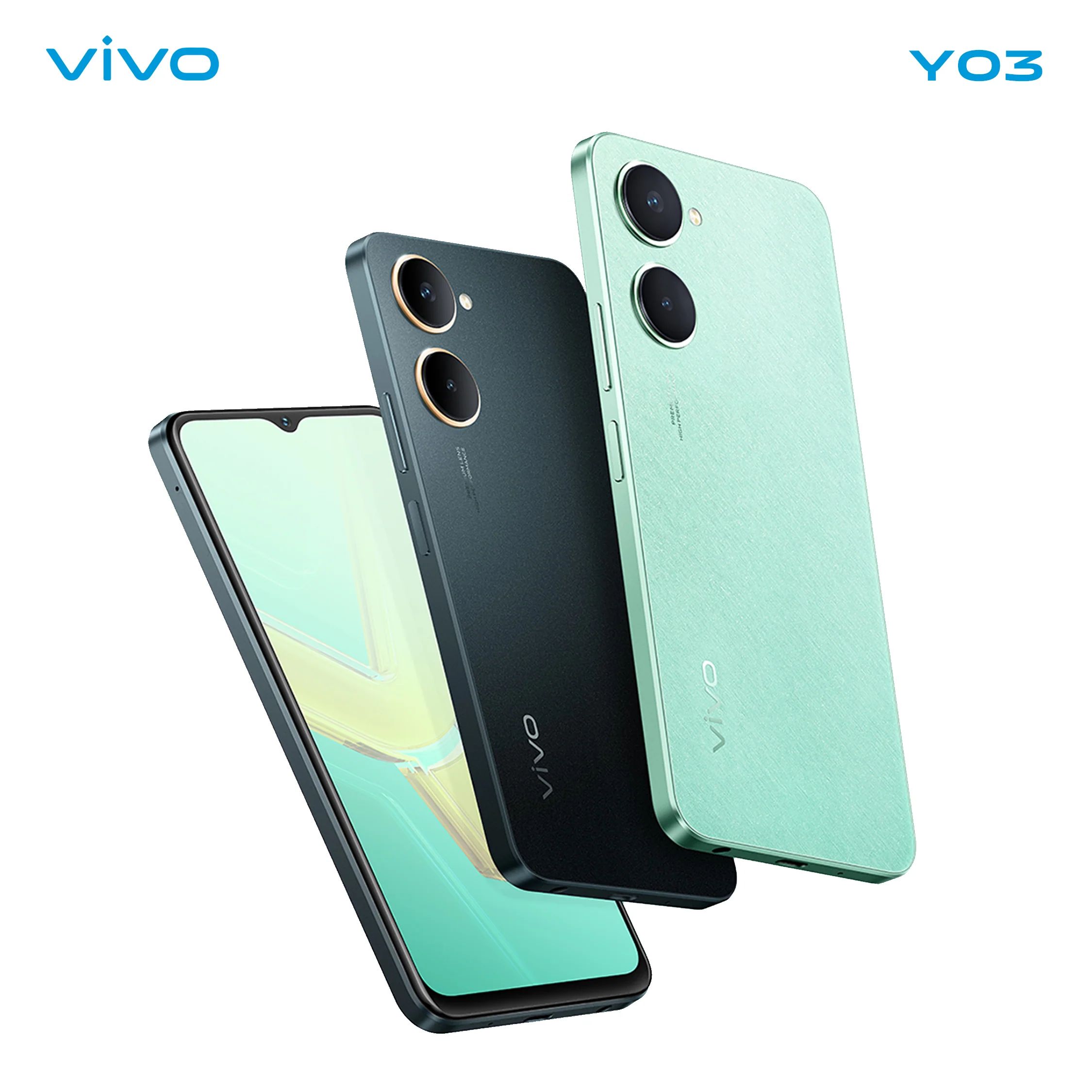 Brand New Vivo Y03 128GB+ 8GB[4+4] Smartphone 6.56" 90Hz Display Android 4G 5000mAh Smart Phones 1 Years warranty phone