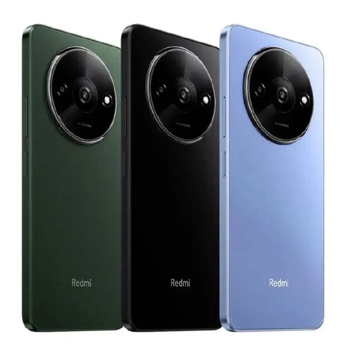 XIAOMI Redmi A3X 6.71" 128GB + 4GB 4G Network 5000mAh Battery 8MP +5MP AI Camera 10W Fast Charging Fingerprint Sensor Android 14 Smart Phones