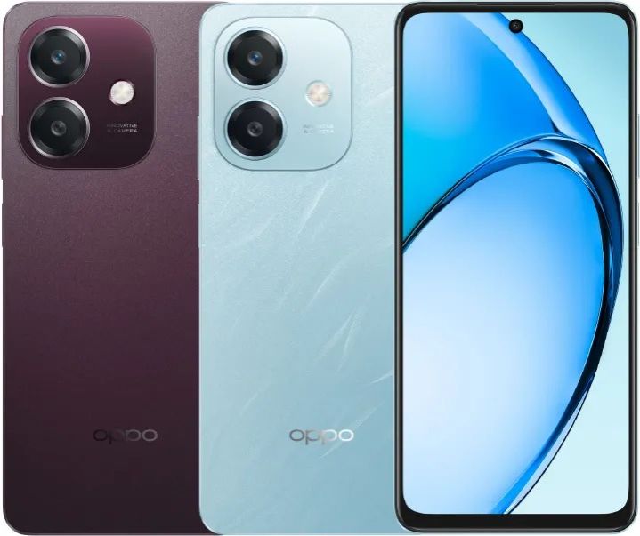 Brand New Oppo A3X Smartphone 6.67", 128GB + 4GB 64GB+4GB RAM, 4G LTE, 45W Flash Charge Dual SIM 5100 mAh Type C charge Smart Phone Fingerprint  Face Unlock Phones