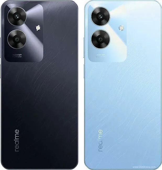 New Arrival Realme Note 60 128GB+8(4+4)GB RAM 6.74" 90Hz 32MP AI Camera IP64 Dust Water Proof 5000mAh Ultra Slim Android 14 Dual SIM Smart Phones Side Fingerprint phone