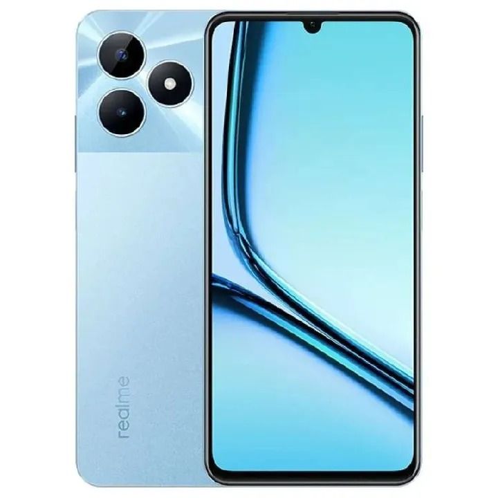 New Arrival Realme Note 60 128GB+8(4+4)GB RAM 6.74" 90Hz 32MP AI Camera IP64 Dust Water Proof 5000mAh Ultra Slim Android 14 Dual SIM Smart Phones Side Fingerprint phone