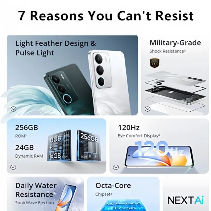 Realme C71 256GB ROM+8GB RAM 128GB+6GB 6.67" 120Hz 45W 6000mAh Large Battery 50MP AI Cam Dust Water Resistant Android 15 Type-C Dual Sim Side Fingerprint Smart Phones