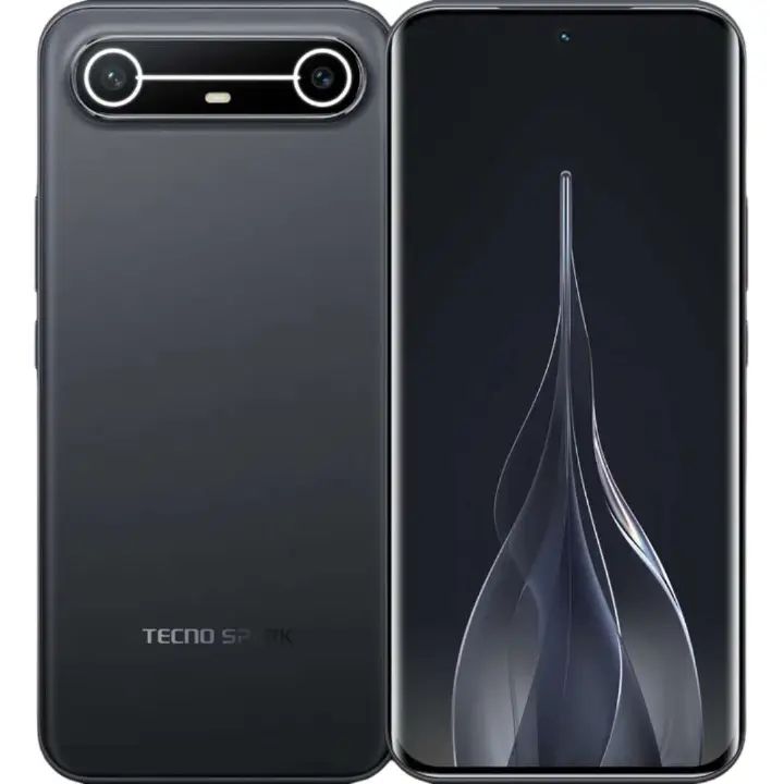 New Arrival Tecno Spark Slim 256GB 8GB Smartphone 5160 mAh Large Battery with 45W Super fast Charging IP 64 Rated Splash and dust resistance 6.78" Amoled Display 50MP Main Camera 13MP Selfie Tecno Pho