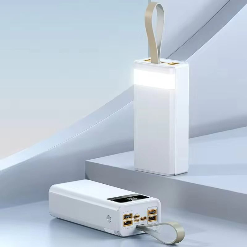 Portable Power Bank 40000mAh Powerbank Super Fast charge 22.5W High capacity charger Power Banks With LED Light Outdoor Power Station