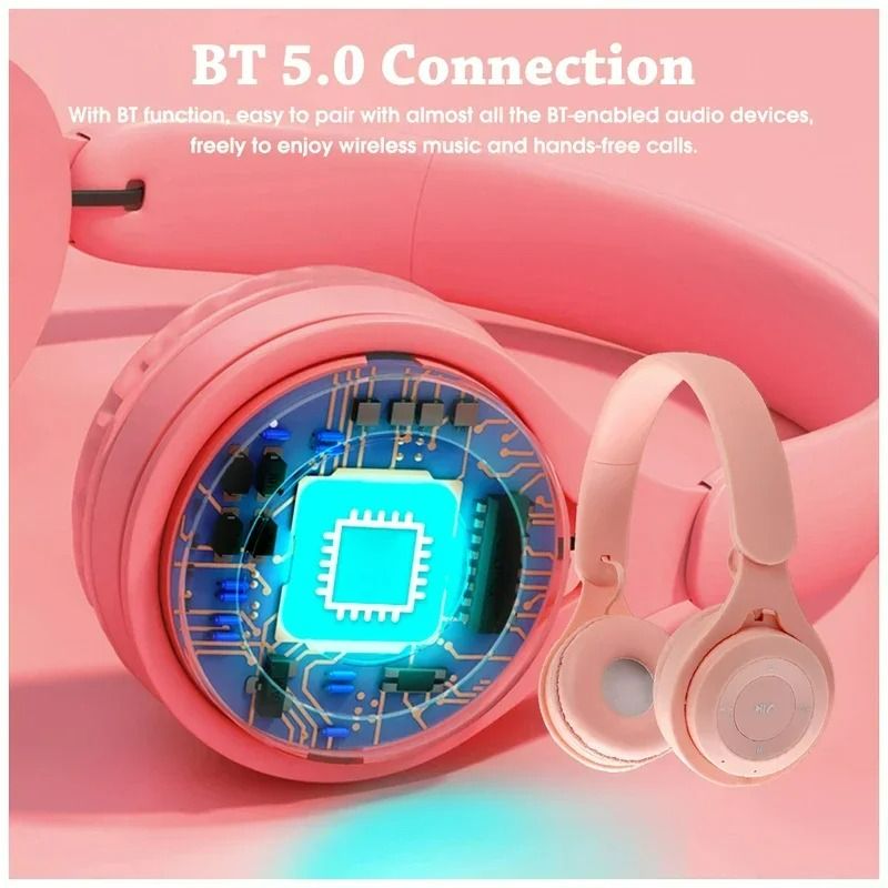 Foldable Sport Gaming Macaron Headphones Y08 Bluetooth Headset Stereo Earphones For Android IOS Devices