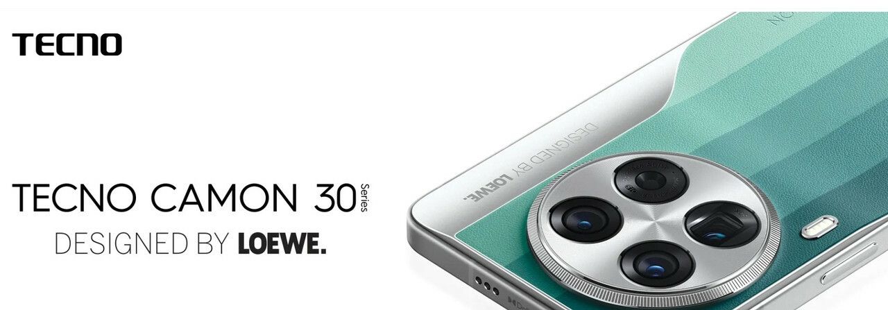 Tecno Camon 30, 6.78", 256GB + 8GB RAM (+8GB Extended), Dual SIM, 5000mAh, 4G, Iceland Basaltic Dark (1YR WRTY)