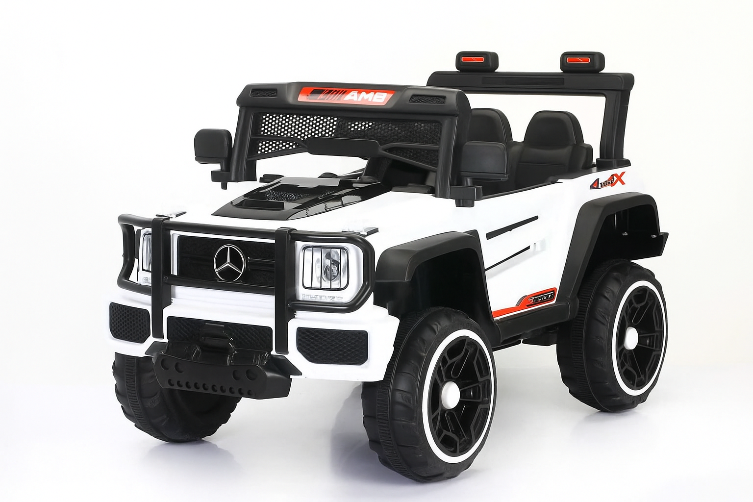 Rechargeable Kids' Off-Road Jeep – Big Wheel Electric Car for Toddlers with Parental Remote Control