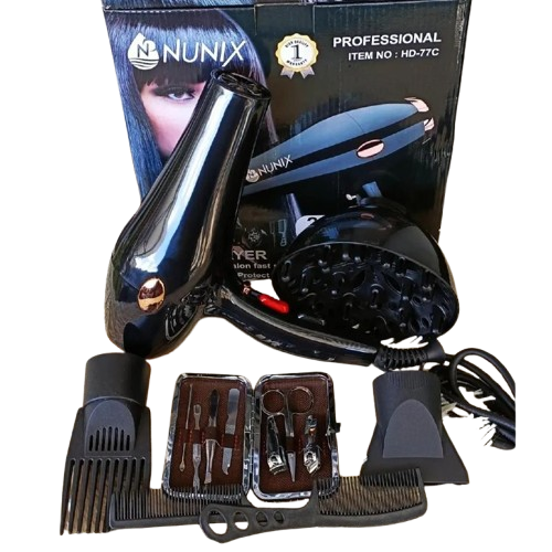 HD-77C 2200W Blow Dry Hair Dryer Professional Blowers Blow Dryer Low Noise Hot And Cold Wind Styling Tools