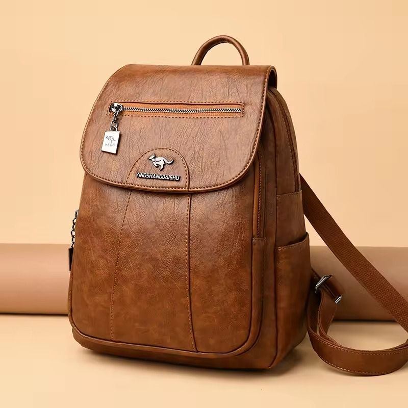 Fashion Monkey Backpack Shoulder Bag Pink Monkey Bag- Women’s Backpack New High Quality Soft Leather Leisure Travel Large Capacity School Bags for Teenage Girls