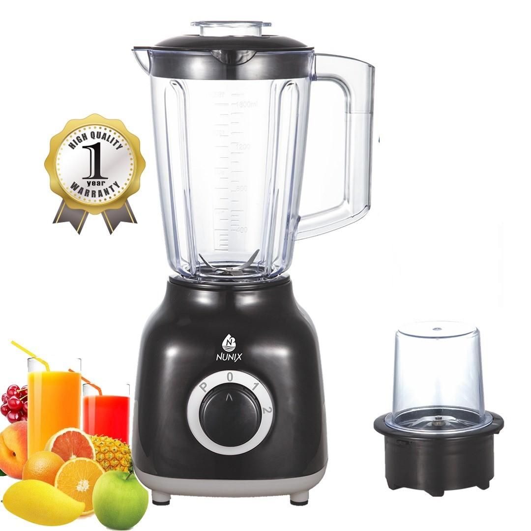 2 In 1 Blender With Grinding Machine 1.5 Ltrs Model AK-200/100 Black peachand white2 In 1 BlenderBlack,2 In Blender and Grinder