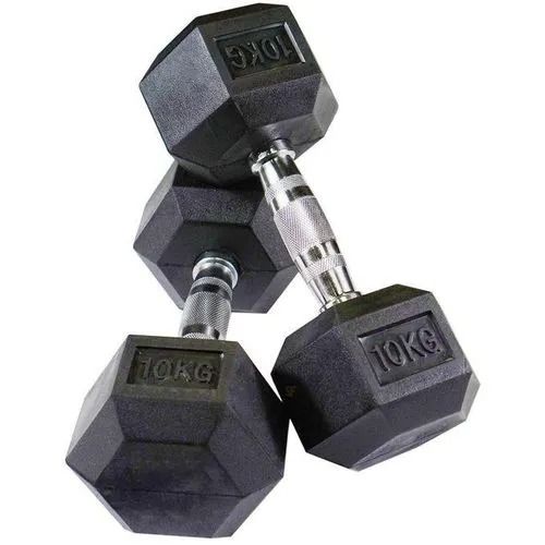 Hexagon Dumbbells (Sold Per Single Hand) - 10KG