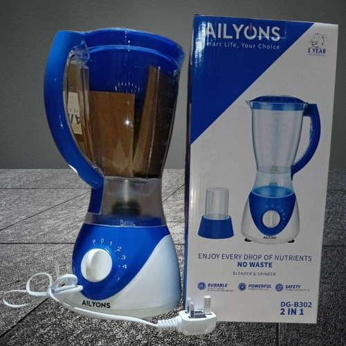 AILYONS FY-1731 Blender 2 In 1 With Grinder Machines 1.5L (1YR WRTY)