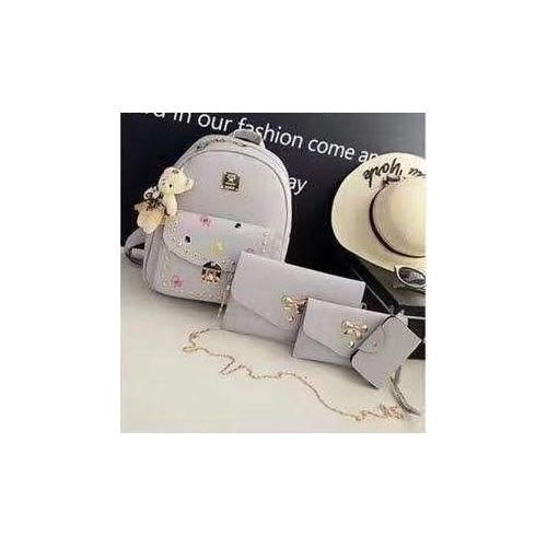 Women’s Backpack New High Quality Soft Leather Leisure Travel Large Capacity School Bags for Teenage Girls