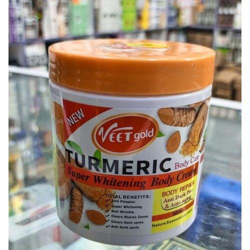 VEET GOLD Turmeric Super Whitening Body Cream -500G