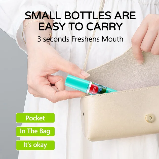 Probiotic 2pcs Grape Flavour Breath Spray for Fresh Breath and Odor 20ml