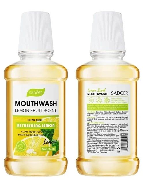 Sadoer Lemon Fruit Mouthwash 250 ml