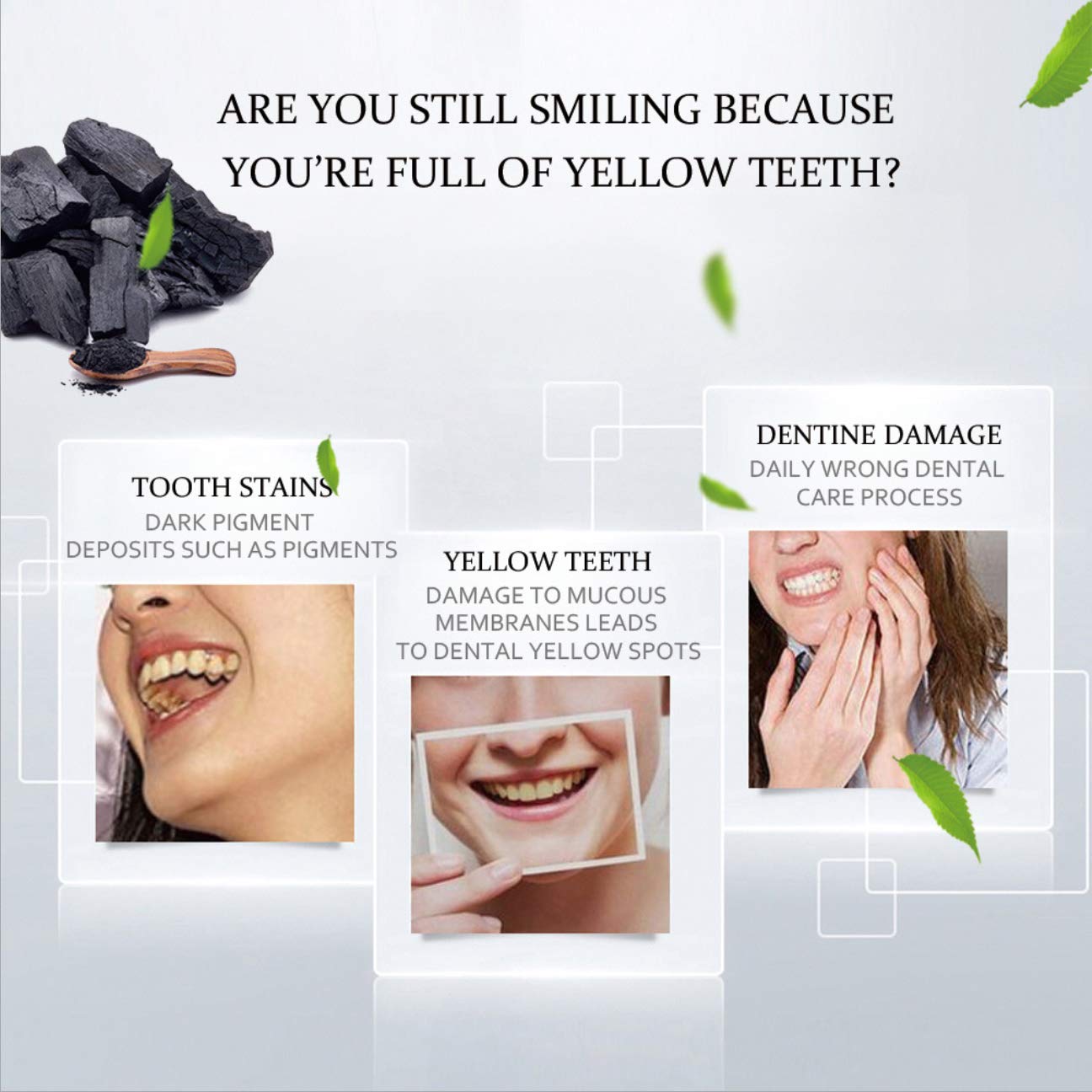 3 Days Whitening Charcoal Toothpaste 113g